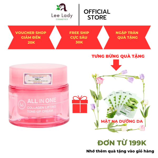 Kem Collagen Chống Lão Hóa Lên Tone DABO Collagen Lifting Tone Up Cream 50ml