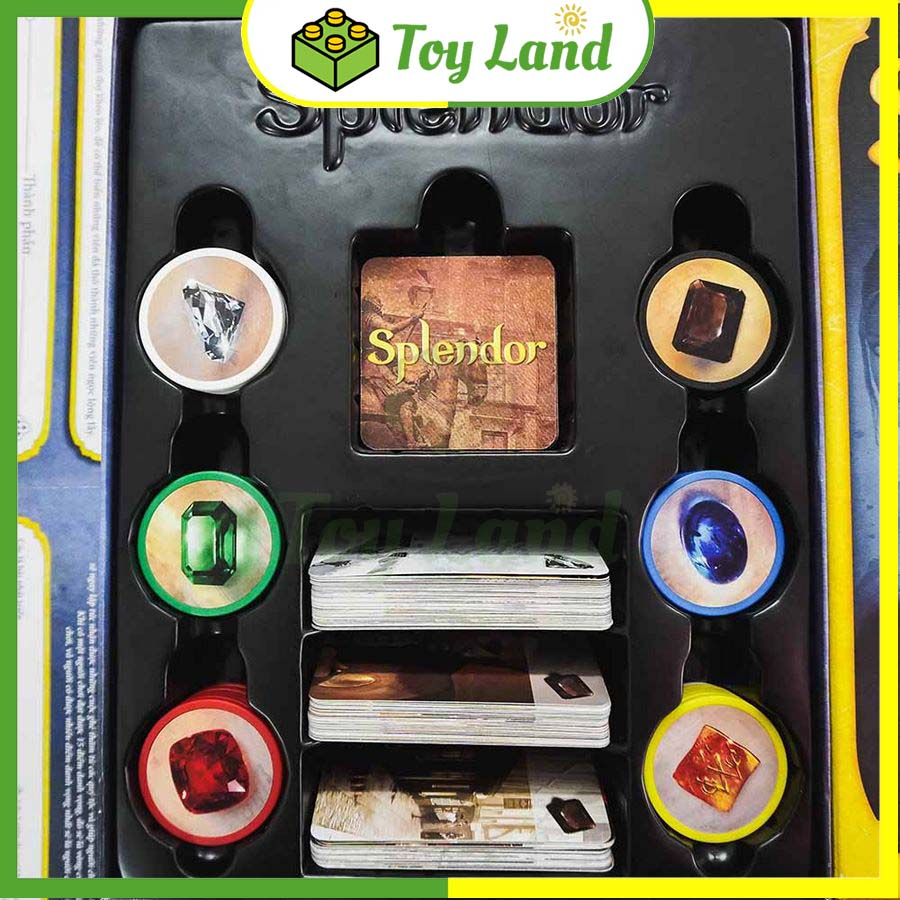 [Cao Cấp] Bộ Board Game Splendor Chip Nhựa Cứng Độc Đáo Không Thấm Nước Trò Chơi Chiến Thuật Đồ Chơi Trí Tuệ Giải Trí