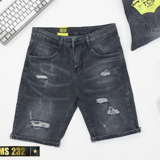 quần short jean nam ngắn xám rách kiểu đẹp mẫu mới,chất jean co giãn đẹp chuẩn form giá tốt5