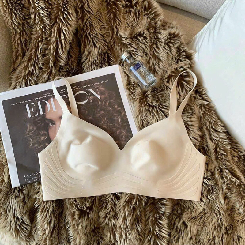 Áo lót ngực to không đệm không gọng , bra không đường may siêu nhẹ