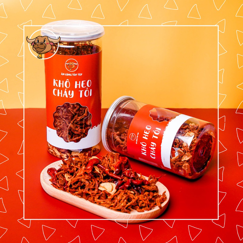 Khô heo cháy tỏi - Tóp Tép - 200/300g