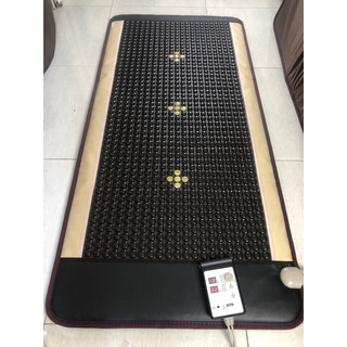 Thảm đá nóng hàn quốc  80 x 170  thảm nóng  có ion âm,  hồng ngoại, massage xung điện