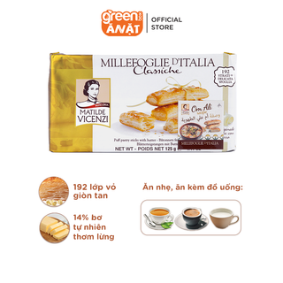 Bánh ngàn lớp que vị bơ Classiche Matilde Vicenzi Ý 125g