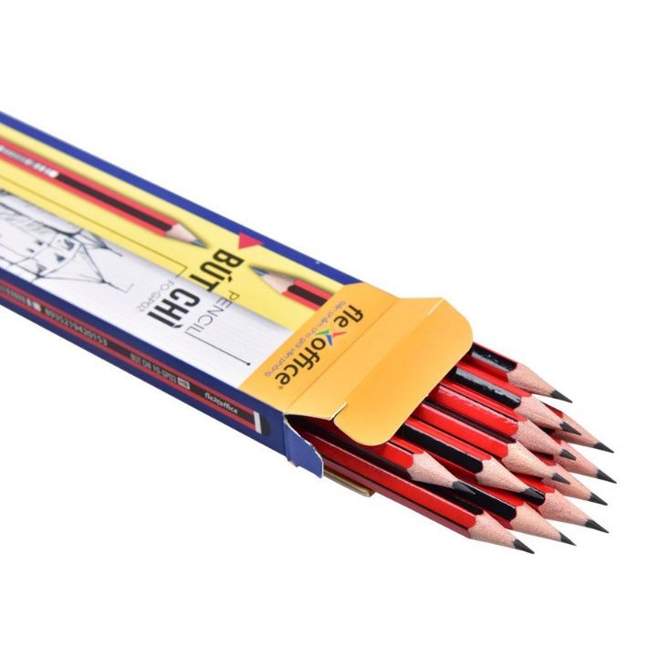 Bút chì gỗ 2B / HB Flexoffice - Chì Thiên Long GP02 / GP03 / GP07