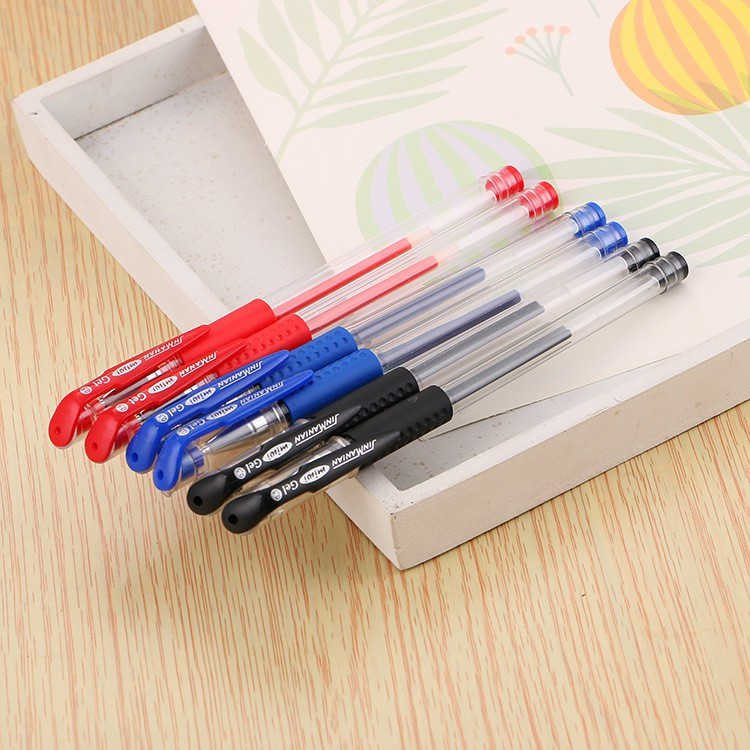Bút nước văn phòng 3 màu mực , bút mực nước ngòi bút 0.5mm, viết nước cho học sinh, sinh viên