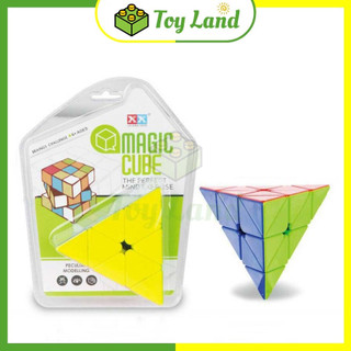 Rubik Pyraminx Stickerless Rubic Tam Giác Kim Tự Tháp Pyramid Đồ Chơi Trí Tuệ Trẻ Em