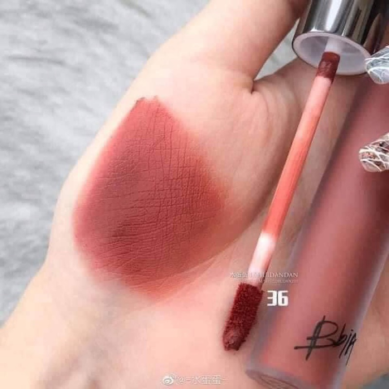 SON KEM LÌ BIBIA 36 Hồng cam đất