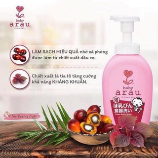 Nước rửa bình Arau
