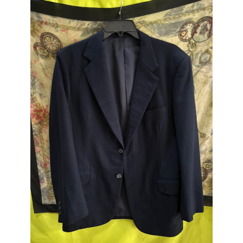 ❣️Áo Vest Demi Dạ Nam Xanh Đen 2 lớp 2hands (Hàng Si Nhật Bản) | BigBuy360 - bigbuy360.vn