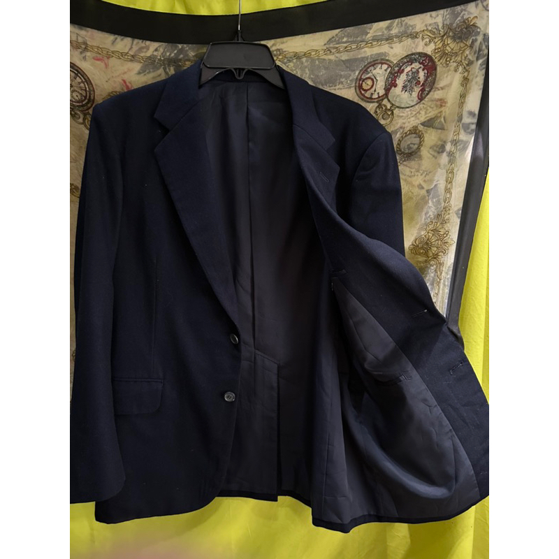 ❣️Áo Vest Demi Dạ Nam Xanh Đen 2 lớp 2hands (Hàng Si Nhật Bản) | BigBuy360 - bigbuy360.vn