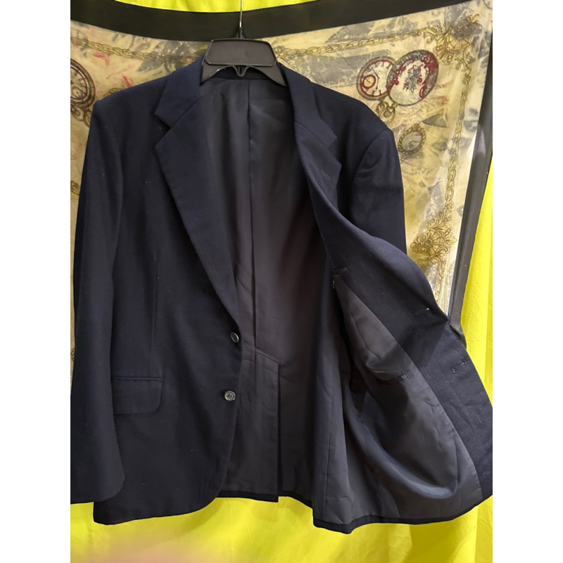 ❣️Áo Vest Demi Dạ Nam Xanh Đen 2 lớp 2hands (Hàng Si Nhật Bản) | BigBuy360 - bigbuy360.vn