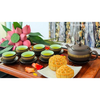 Trà Ướp Bông Sen sấy thăng hoa