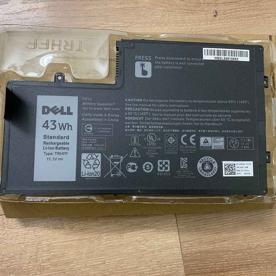 PIN ZIN DELL Inspiron 15 5547 5545 5447 Latitude 3450 3550 43Wh TRHFF new 100%