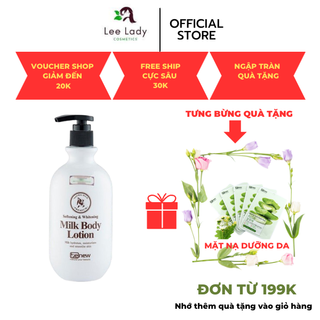 Sữa dưỡng thể trắng da benew whitening body lotion 450ml