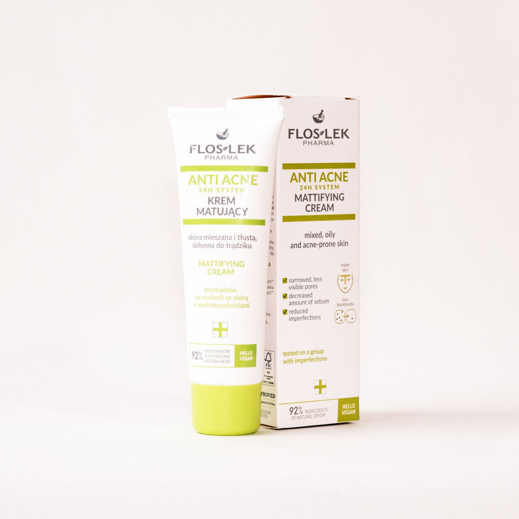 Kem kiểm soát dầu Floslek Anti Acne Mattifying Cream - Kem dưỡng Floslek | BigBuy360 - bigbuy360.vn