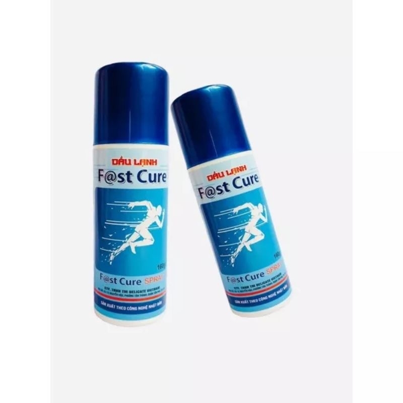 Dầu Xịt Lạnh Giảm Đau Dầu Lạnh F@st Cure Spray 160ml