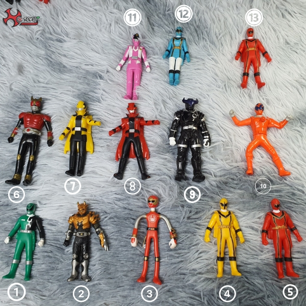 Figure Chibi - Fig Dẻo | Siêu Nhân Super Sentai- Random, Tự chọn