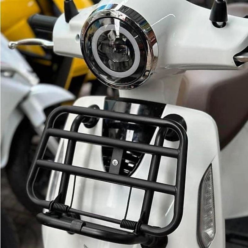 Combo 3 món xe điện VinFast evo200 gồm Baga trước + Baga tựa lưng + Kính chắn gió