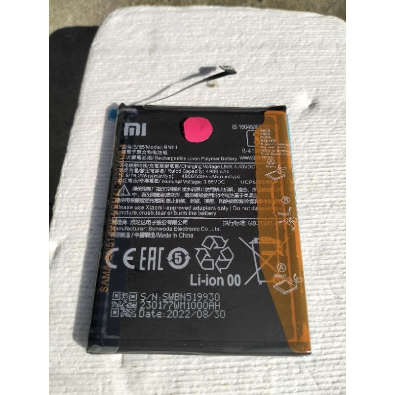 Pin Xiaomi Redmi 8 8A  BN 51 chất lượng cao