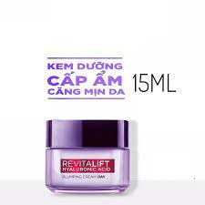Bộ 4 món tẩy trang - kem Dưỡng ẩm- Serum siêu cấp ẩm và giảm nếp nhăn Revitalift Pure Hyaluonic Acid 1.5% LOreal Paris