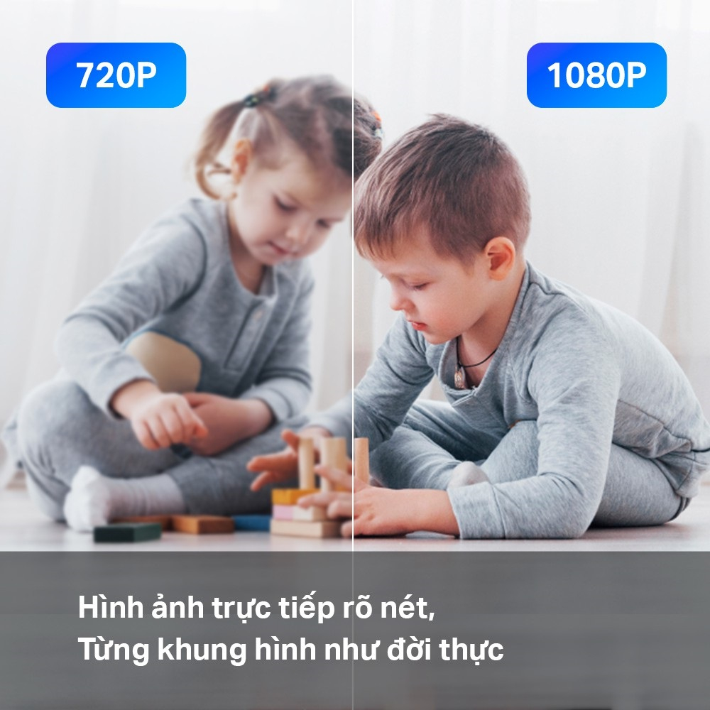 Camera imou Trong Nhà C22EP Ip Wifi Full HD 1080P, Đàm thoại 2 chiều, Còi báo động và Cảnh báo chuyển động - Komex