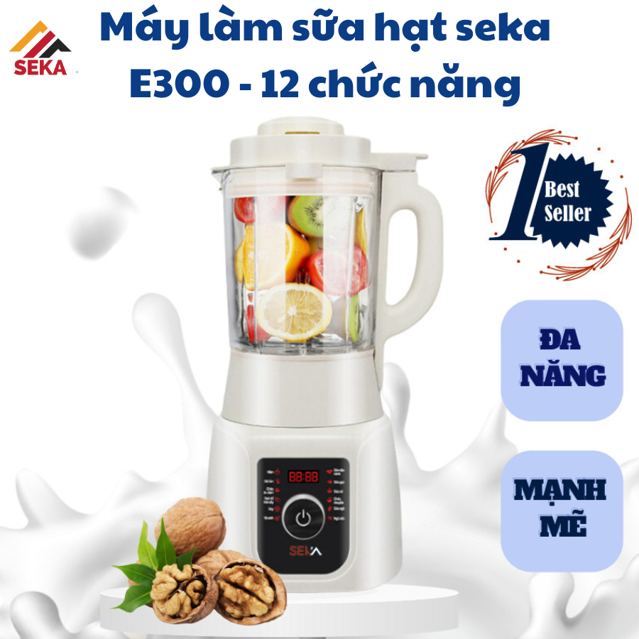 Máy Làm Sữa Hạt Đa Năng  NHẬT BẢN 12 Chức Năng 1.75 lít - Hàng Chính Hãng Bh 12 Tháng