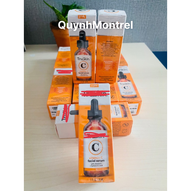 Date 8 2024 serum truskin vitamin c 20%, 30ml, chính hãng, bill usa. - ảnh sản phẩm 1