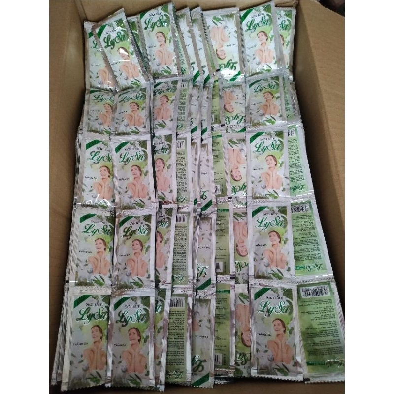 Dầu gội sữa tắm dây 10 gói cao cấp khách sạn