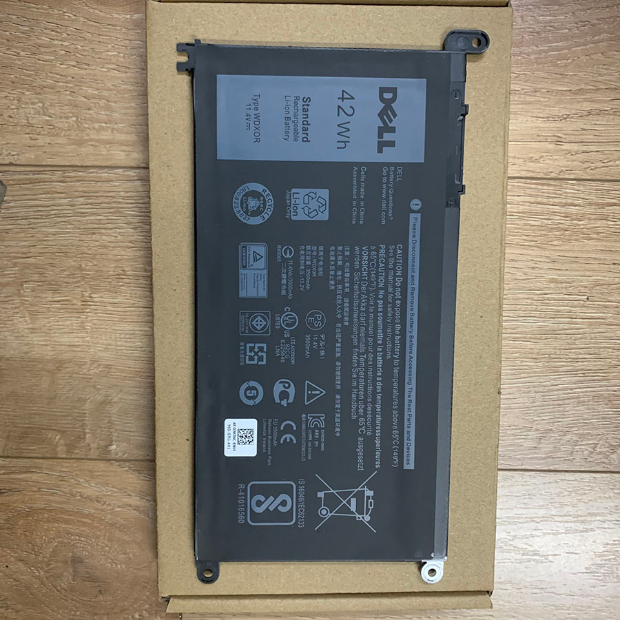 PIN ZIN DELL inspiron vostro 5567 5568 5468 7579 5480 3180 3189 3580 5368 7378 7368 5765 7569 7460 WDX0R ZIN NÉW 100%