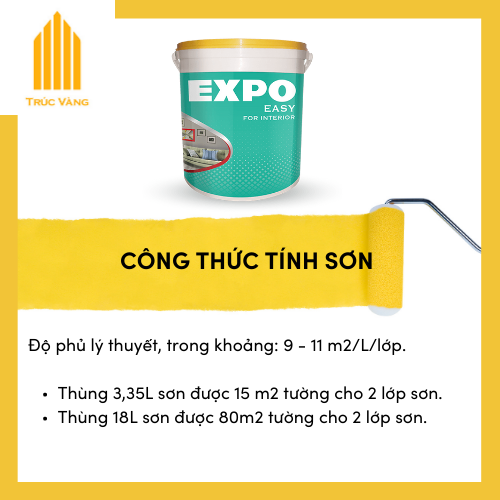 Sơn nước trong nhà Expo Easy Mờ 3,35L