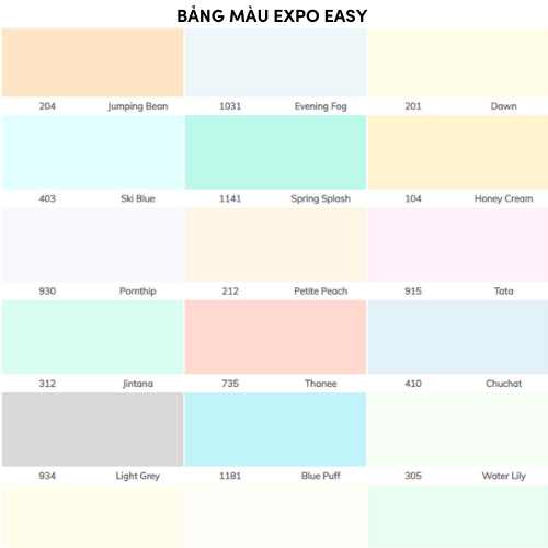 Sơn nước trong nhà Expo Easy Mờ 3,35L