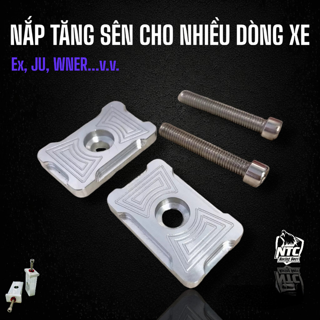 NẮP TĂNG SÊN CHO NHIỀU DÒNG XE ,EX, WINNER, SONIC, RAIDER, FUTURE, JUPITER