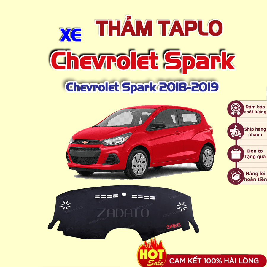 Thảm taplo xe Chevrolet Spark 2018 2019