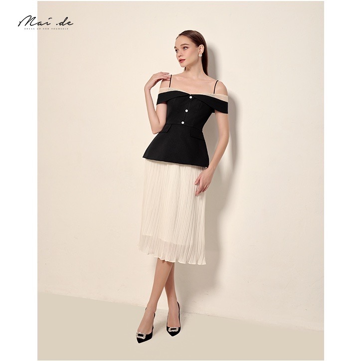 Thanh lí sale 45% áo váy hiệu của Maide hàng may thiết kế