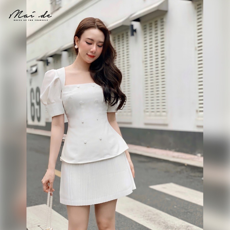Thanh lí sale 45% áo váy hiệu của Maide hàng may thiết kế