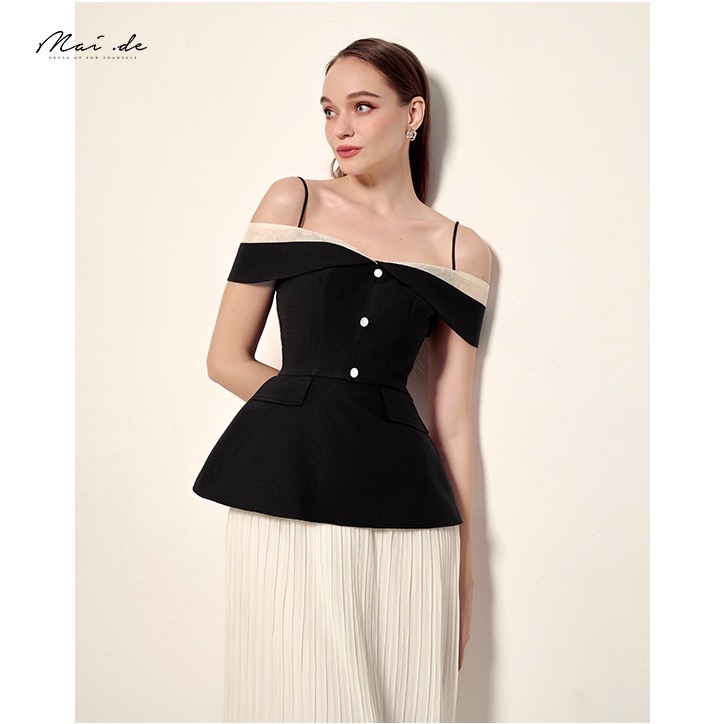 Thanh lí sale 45% áo váy hiệu của Maide hàng may thiết kế