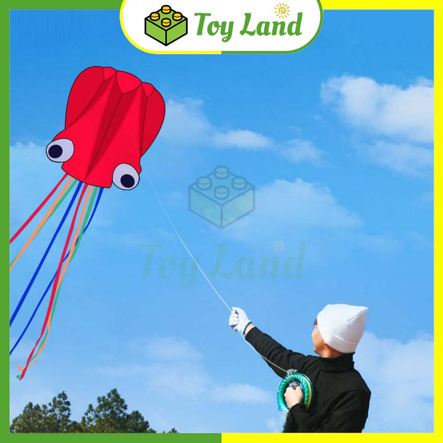Diều Bạch Tuột Diều Cá Voi Khí Động Học Diều Trung Quốc Dễ Thả Bay Cực Nhẹ Cực Thích Thả Diều Trẻ Em Đồ Chơi
