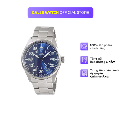Đồng hồ cơ nam Orient Watch Contemporary RA-AC0H01L10B máy automatic mặt kính cường lực dây da đeo tay chính hãng