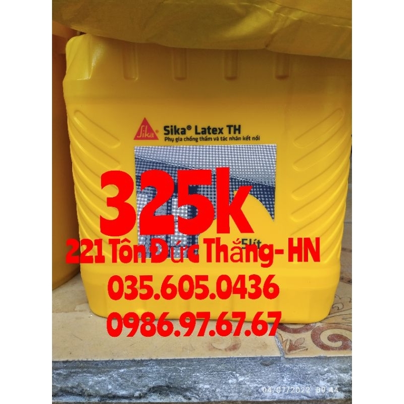 Sika latex th 1L Phụ gia chống thấm và tác nhân kết nối