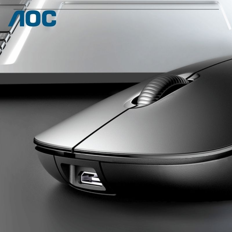 Chuột không dây máy tính gaming AOC MS320 chuyên PC Laptop - Hàng chính hãng Mouse gaming, văn phòng, học tập