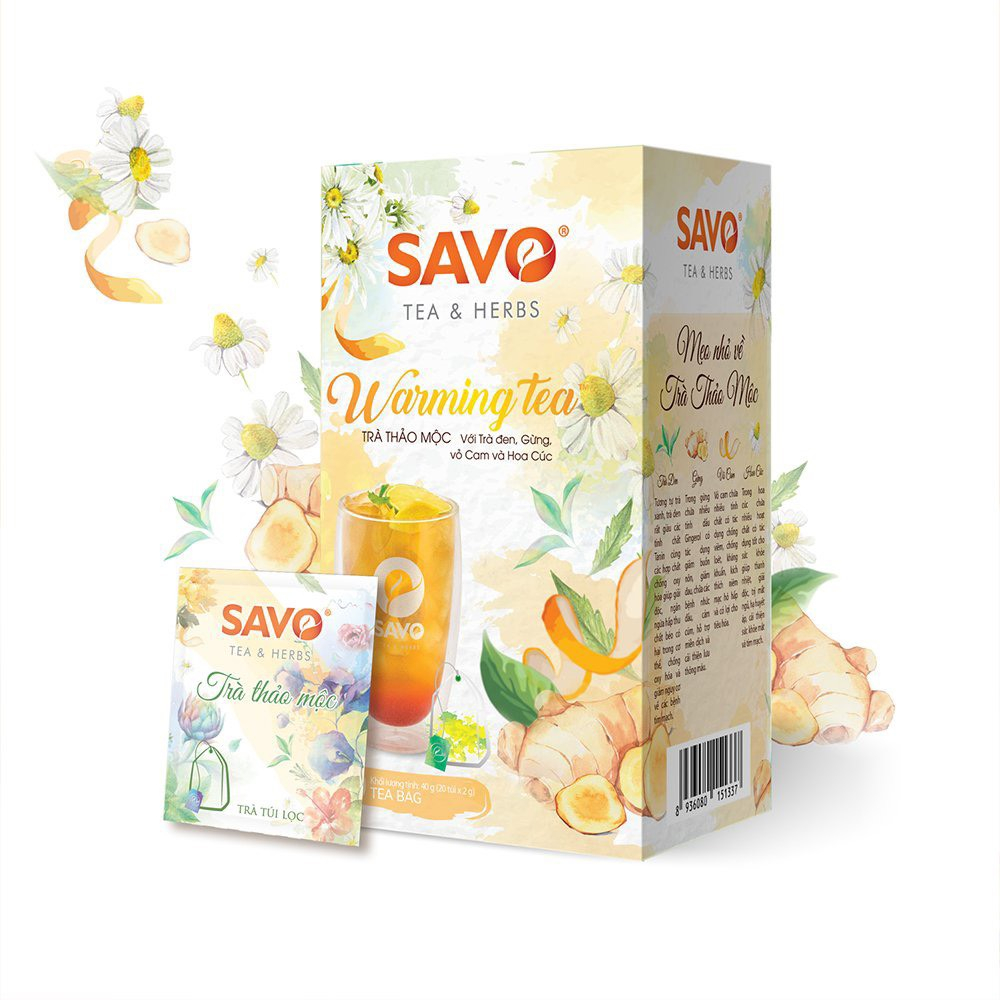 Trà Gừng Thảo Mộc - SAVO tea