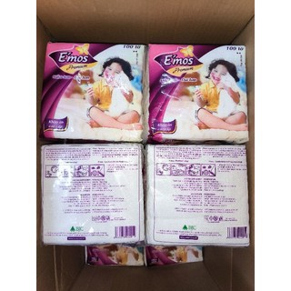 KHĂN GIẤY ĂN CAO CẤP E'MOS PREMIUM (100 TỜ)