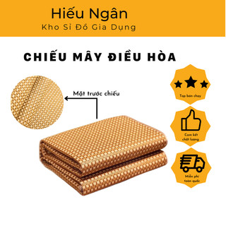 Chiếu Mây Điều Hòa Lót Lụa Viền Vải Cao Cấp Có Chun Bo 2 Góc Mát Mẻ Gấp Gọn Được