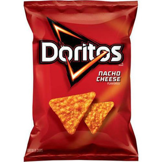 Bánh doritos® nacho cheese flavored tortilla chips 198gr