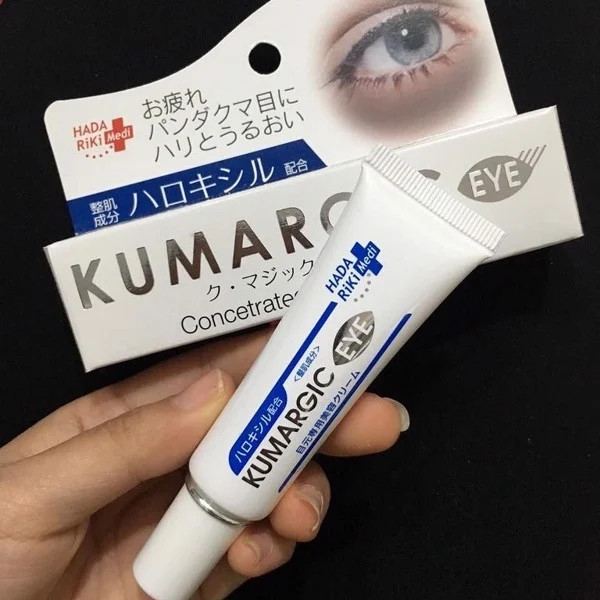 Kem dưỡng mắt giảm quầng mắt Kumargic Eye Nhật Bản 20g (Bản mới)