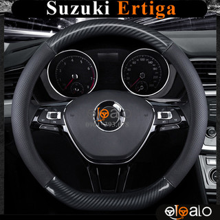 Bọc vô lăng volang dành cho xe Suzuki Ertiga da PU cao cấp - OTOALO