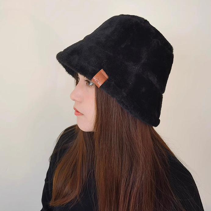 [Augustcloth] Mũ/ nón len bông trơn bucket