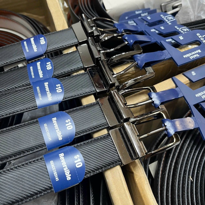 Thắt lưng  của hãng George xuất Mỹ siêu đẹp, giá rẻ