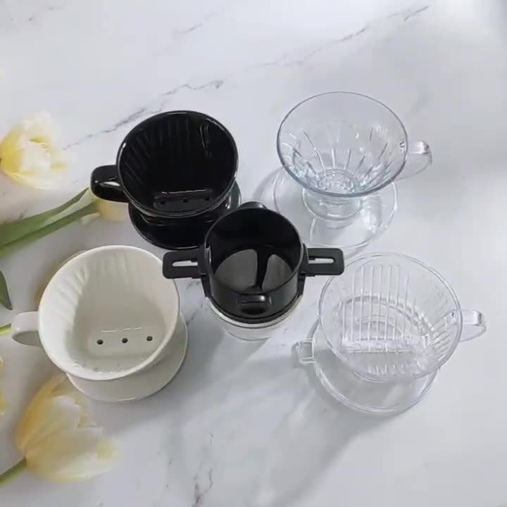 Cốc lọc cà phê V60 dành cho loại giấy V60 hình quạt