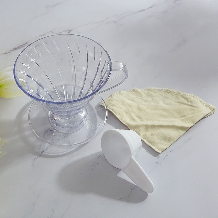 Cốc lọc cà phê V60 dành cho loại giấy V60 hình quạt